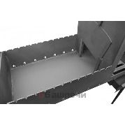 Печь под казан с мангалом